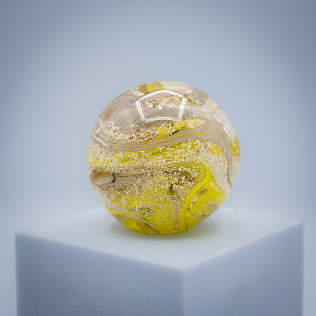Ashes Mini Round Paperweight