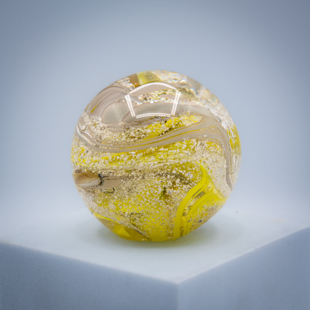 Ashes Mini Round Paperweight