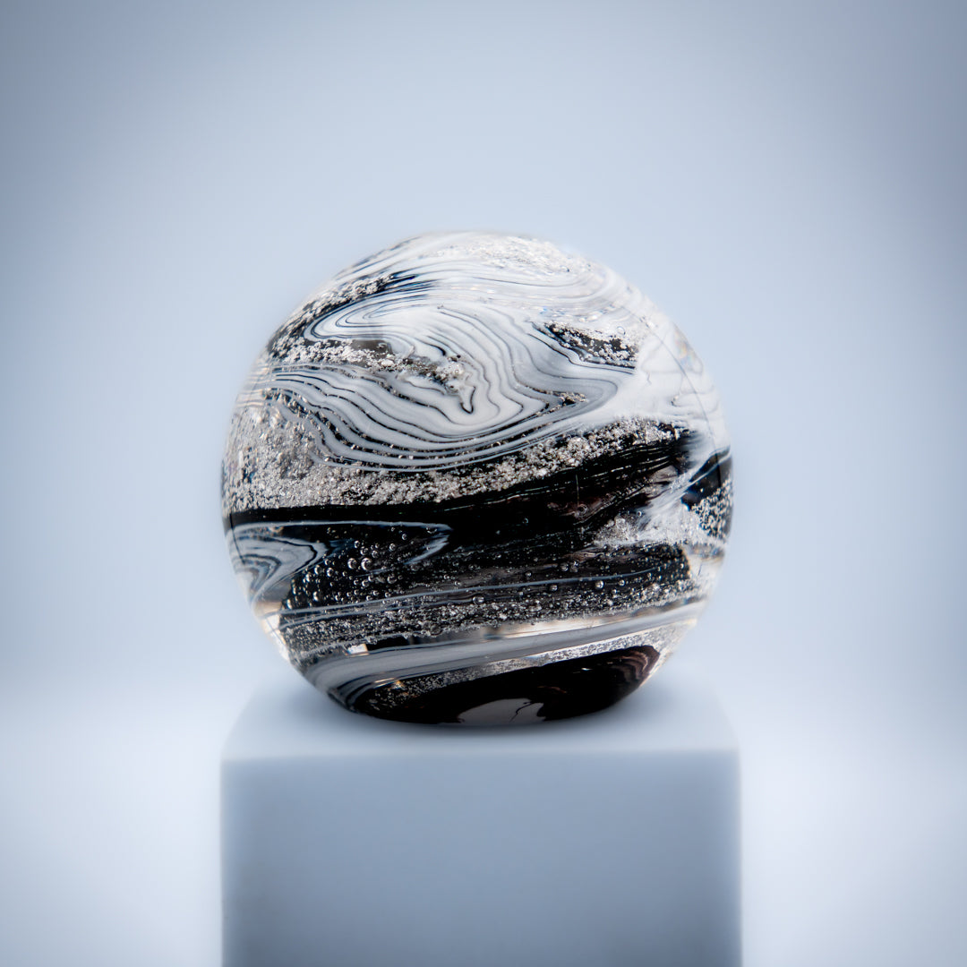 Ashes Round Paperweight