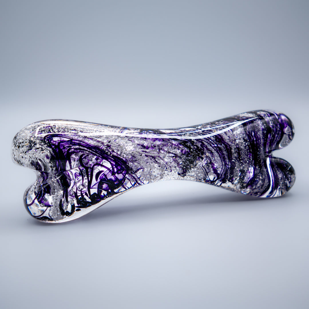 Ashes to Glass Dog Bone
