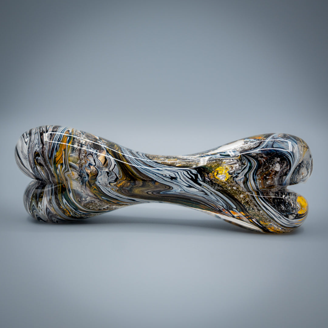 Ashes to Glass Dog Bone
