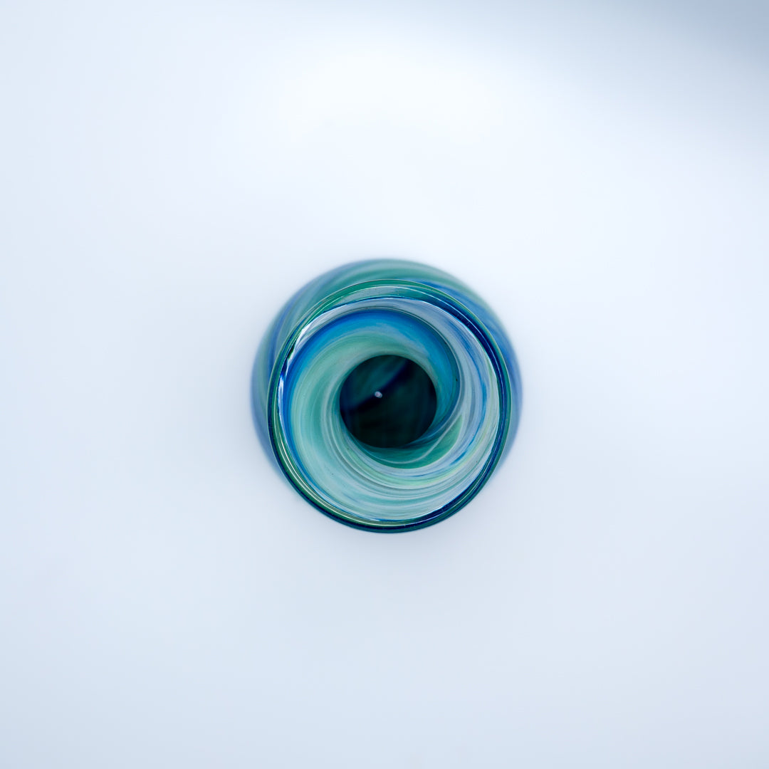 Bud Vase with Circular Opening