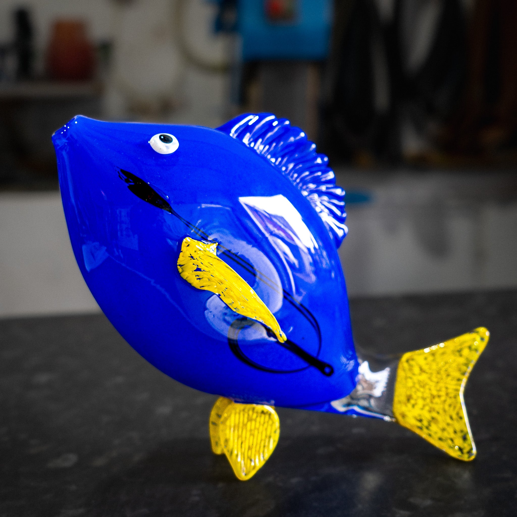 Hand-blown Dory fish