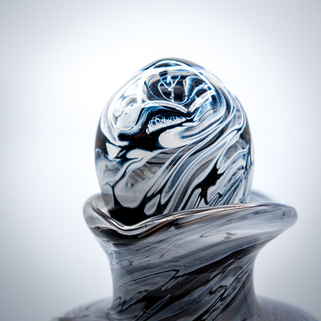 Glass Urn - Marbled