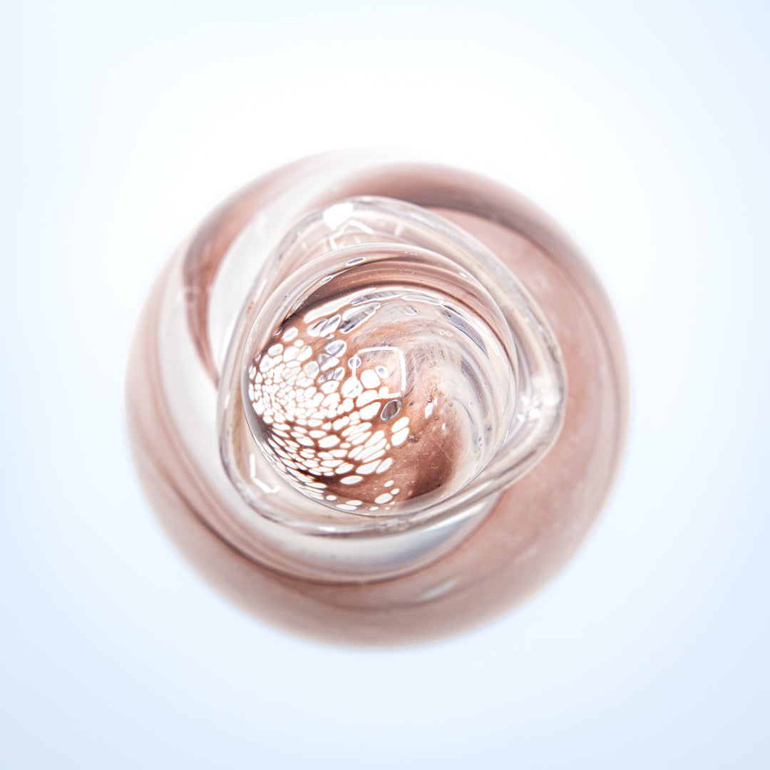 Glass Urn - Small Mocha