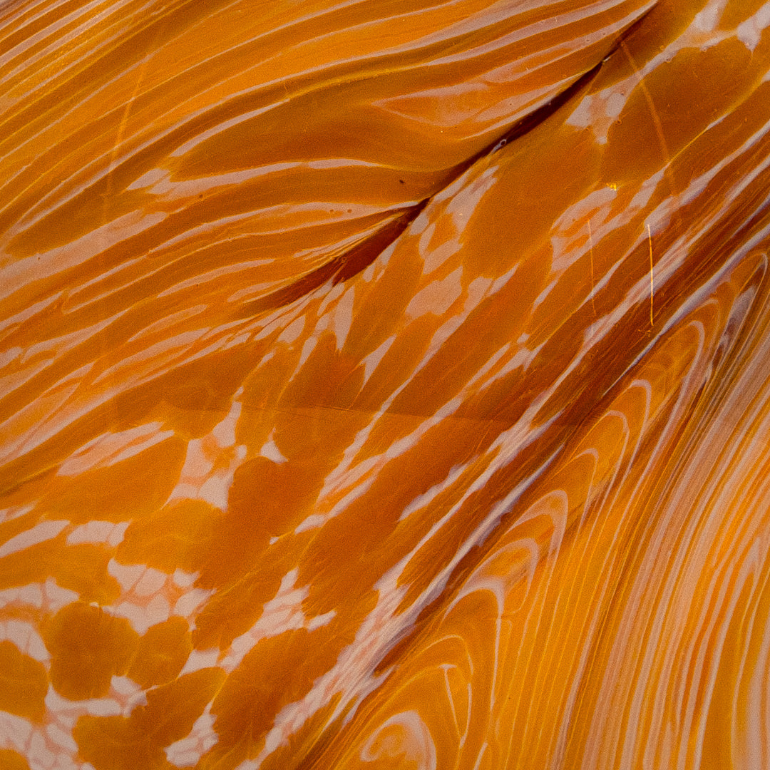 Glass Urn Colour - Orange