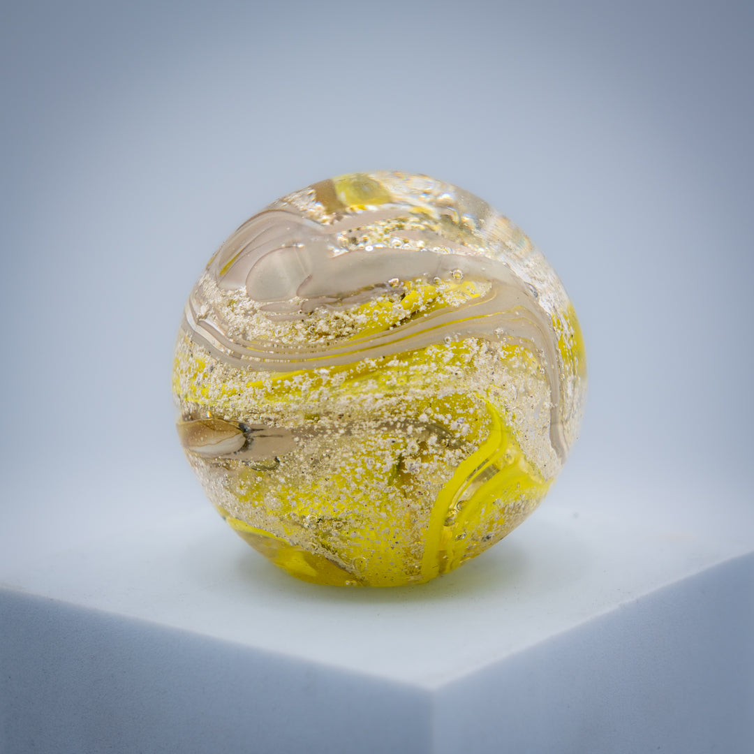 Mini Ashes Round Paperweight