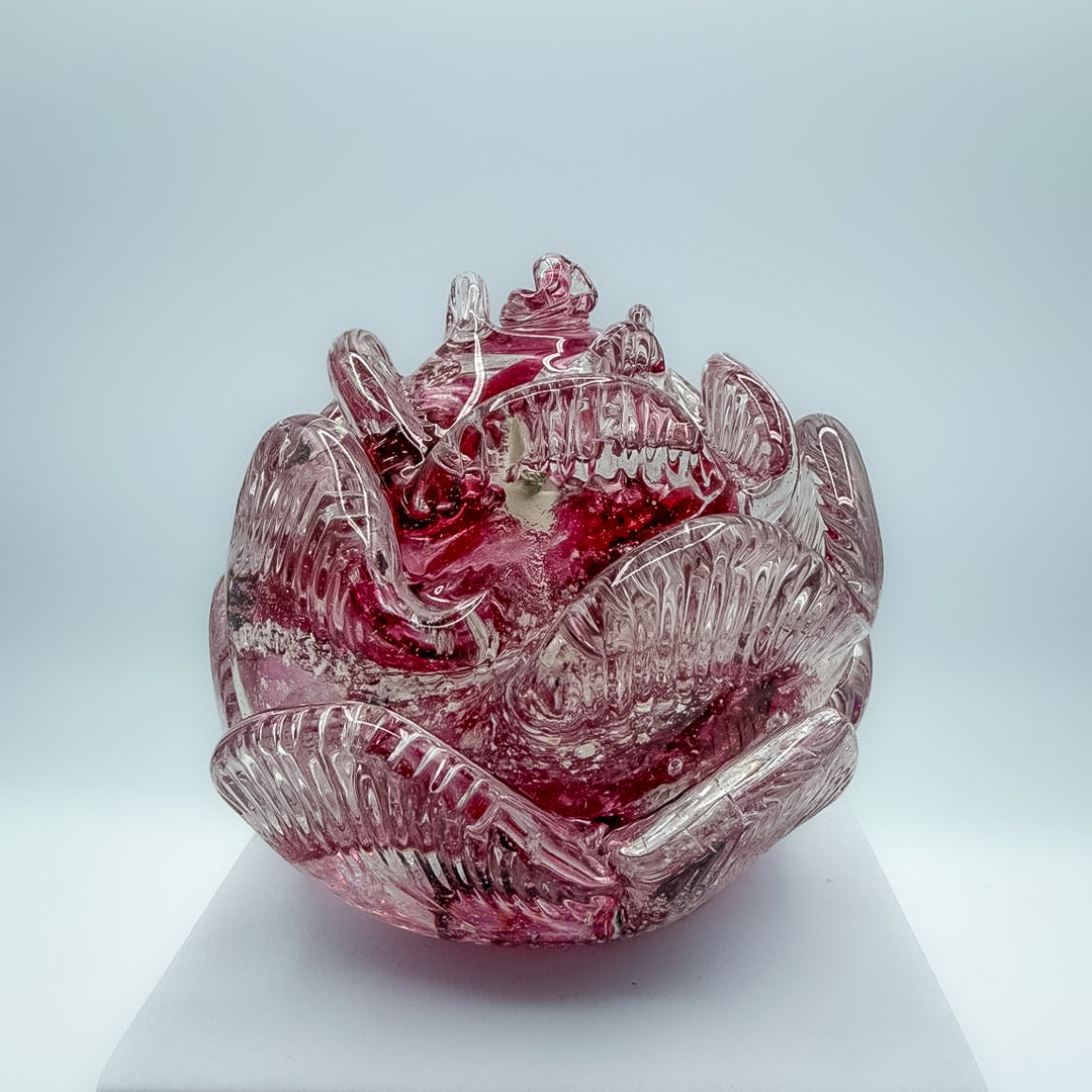 Ashes Keepsake - Rose Head Paperweight