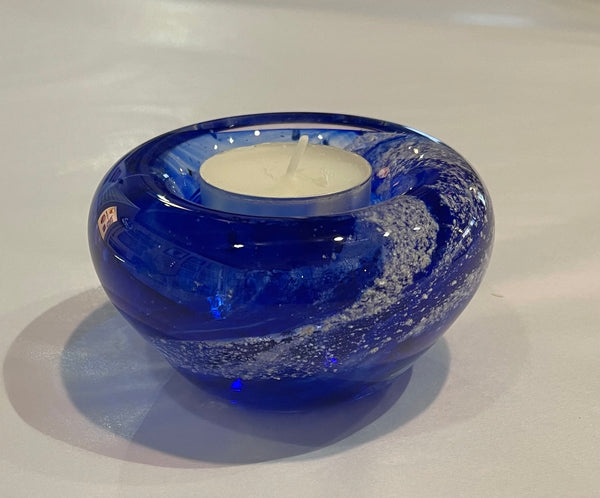 Cremation Ashes Glass Tea light