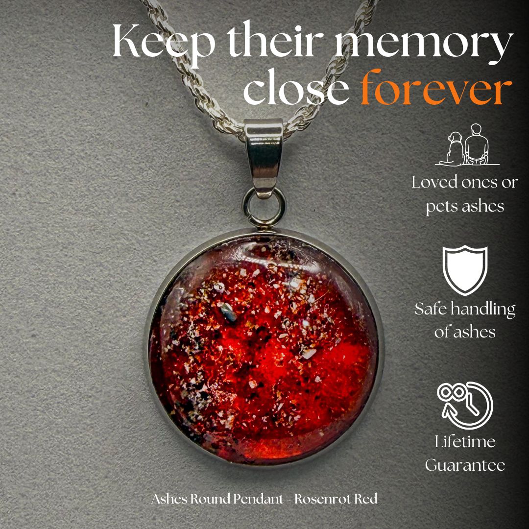 Cremation Ashes Necklace