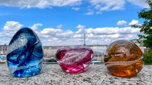 Cremation Ashes Preserved in Crystal/Glass