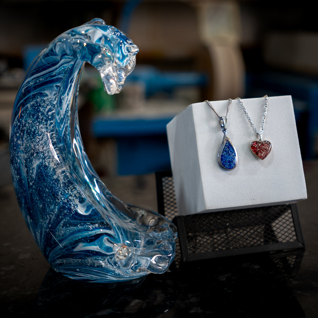 Ashes Keepsake and Two Jewellery Bundle