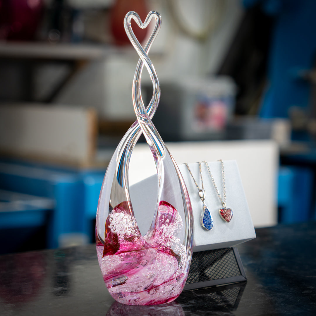 Ashes Keepsake and Two Jewellery Bundle