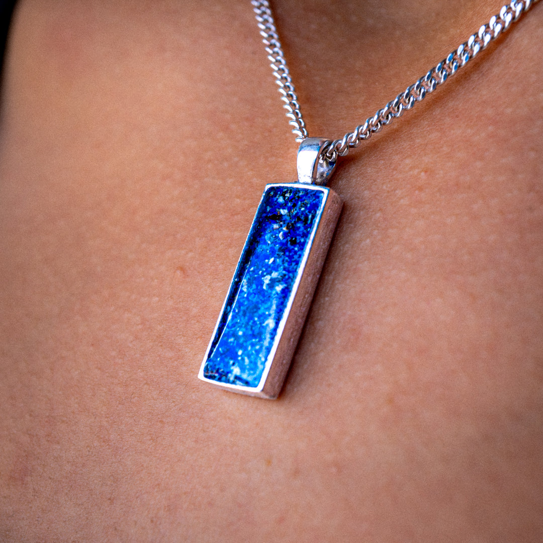 Ashes Rectangle Pendant