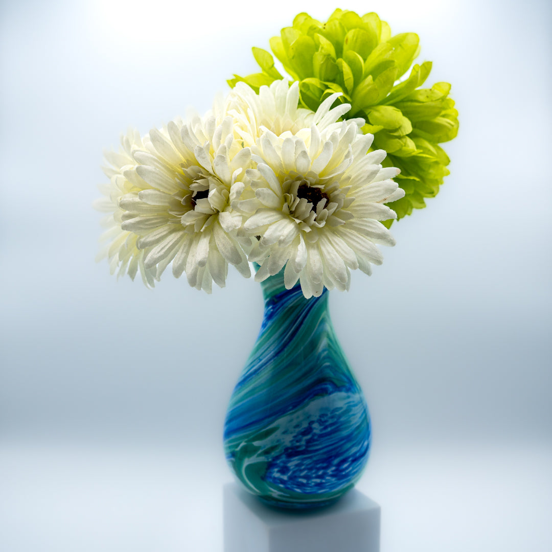 Bud Vase with Circular Opening