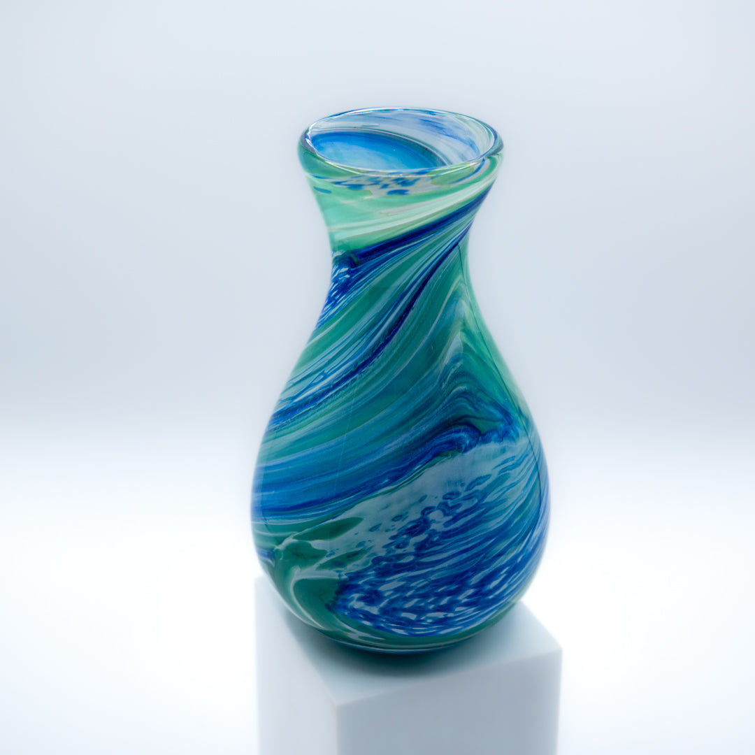 Bud Vase with Circular Opening