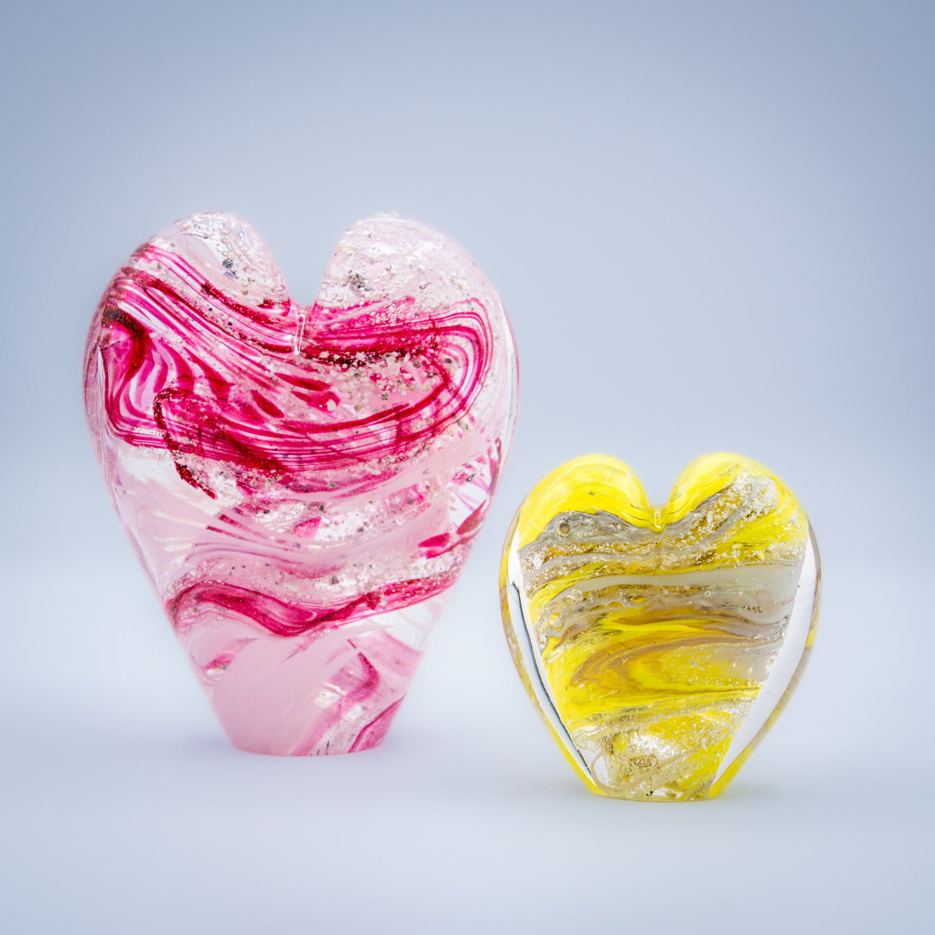 Ashes to Glass Heart Keepsake