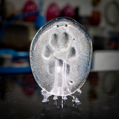 Glass Hand & Paw Print Vouchers-Gift Card-Stuart Wiltshire Glass Outlet-Under 5 Single Print-Stuart Wiltshire Glass Ltd