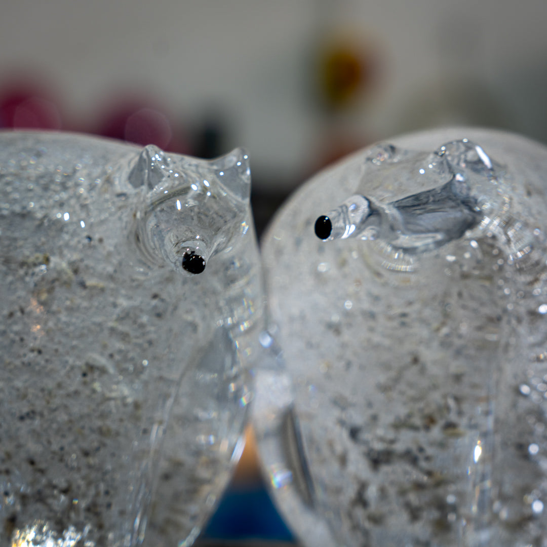 Mrs & Mrs Polar Bear with Ashes