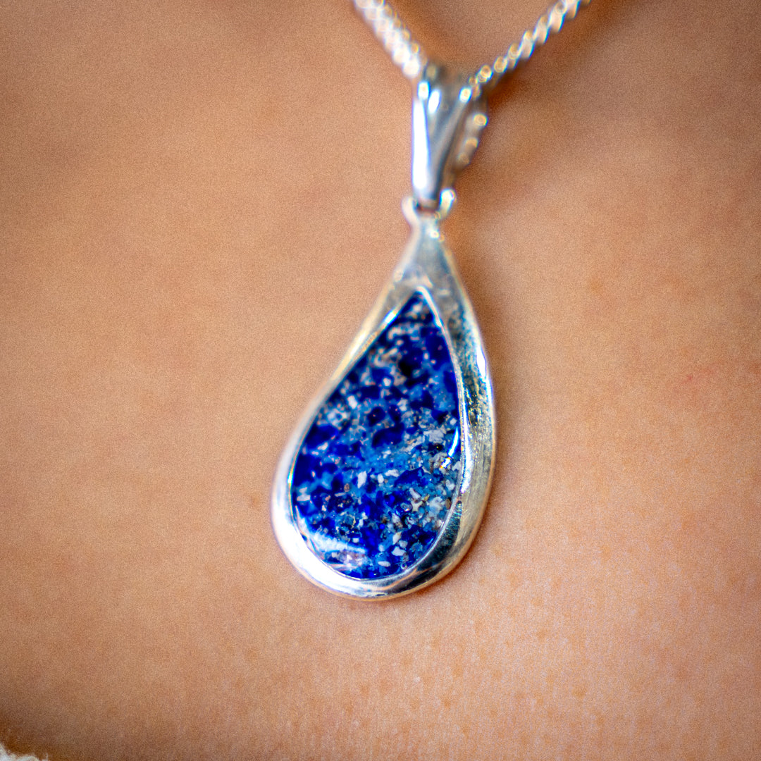 Pear Shaped Ashes Pendant