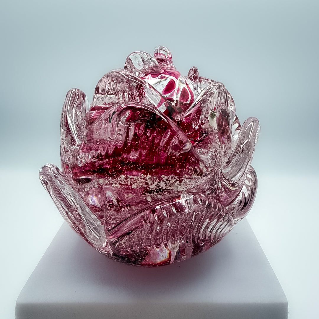 Ashes Keepsake - Rose Head Paperweight