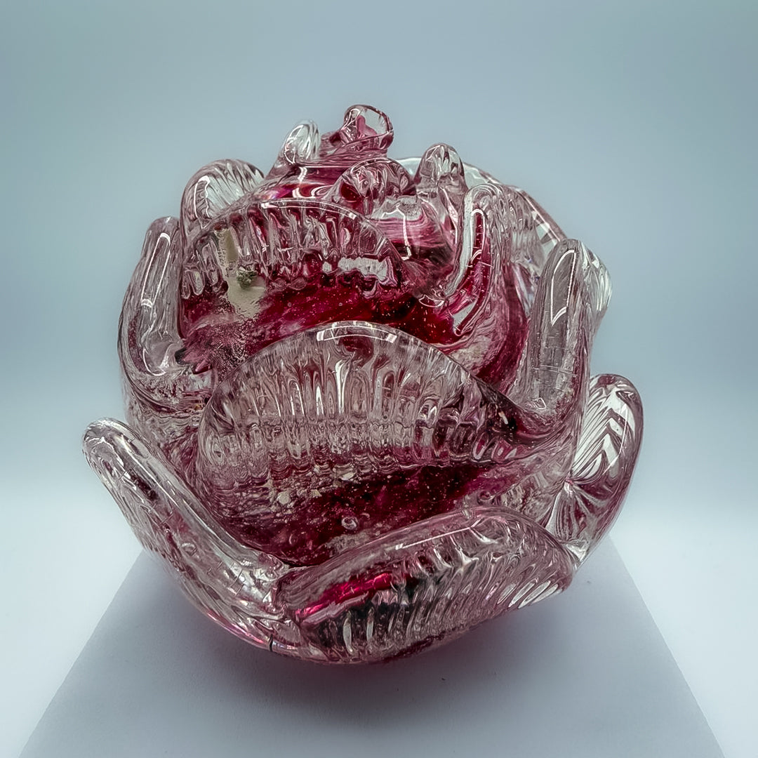 Ashes Keepsake - Rose Head Paperweight
