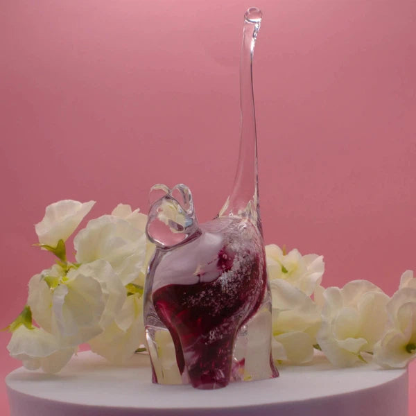Cremation Ashes into Glass