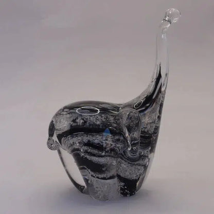 Ashes to Glass Elephant - Royal Blue & Baby Blue