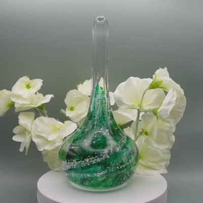 Ashes to glass ring stand