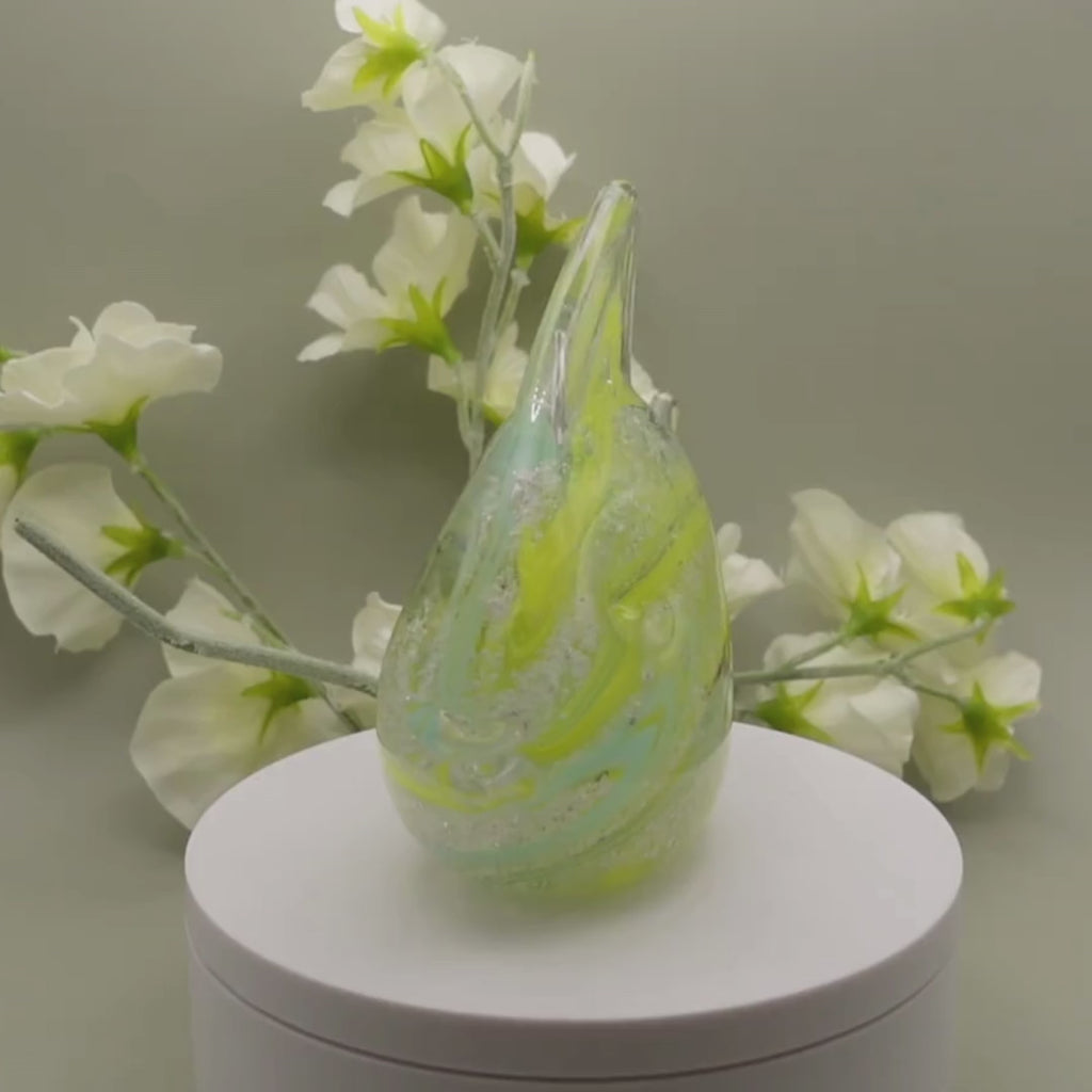 Ashes to glass fish