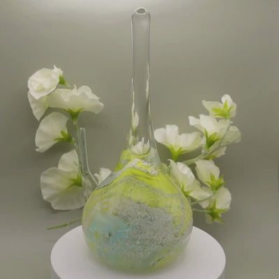 Ashes to glass ring stand