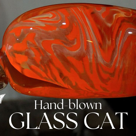 Ashes to Glass Cat Ornament