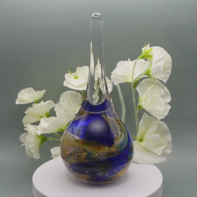 Ashes to glass ring stand