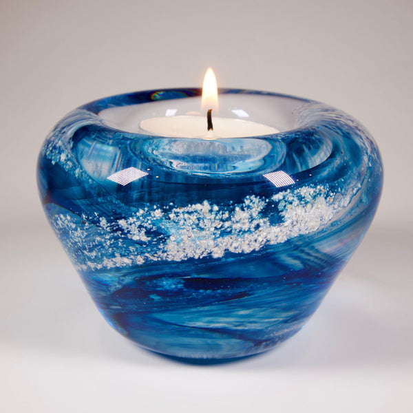 Cremation Ashes Glass Tea light