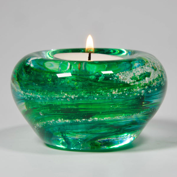 Cremation Ashes Glass Tea light